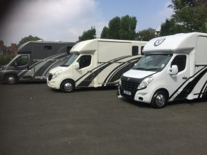 New Build Horseboxes in a Row